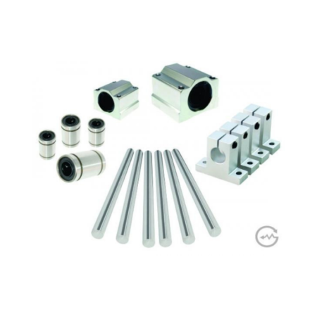 Eixo Linear / Rolamento Linear / PillowBlock E Suporte De Fixação