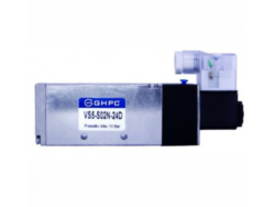 Válvula Direcional 5/2 Vias Solenoide, Corpo Em Inox 316 - Série VS5