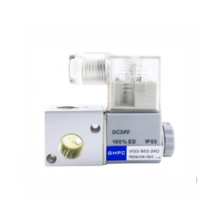 Válvula Direcional Solenoide 3 Vias N.F Individual Ou Modular – Série VG3 E VGM3